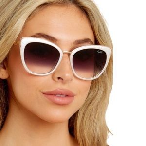 Quay Australia pearl cat eye sunglasses